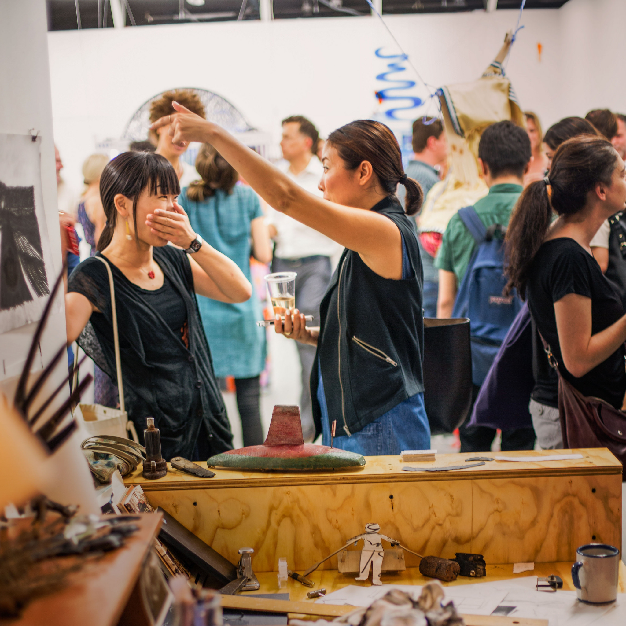 TIMESHARE is curated by Jacquelyn Strycker and includes work by Sarah Brewington, Kyle Browne, Todd Hainline, Tzirel Kaminetzky, Connor Kelly, Monika Lin, Qinmin Liu, Roma Pas, Benjamin Quesnel, Dee Solin, Christine Stiver and Nancy Gruver Van Wagoner.