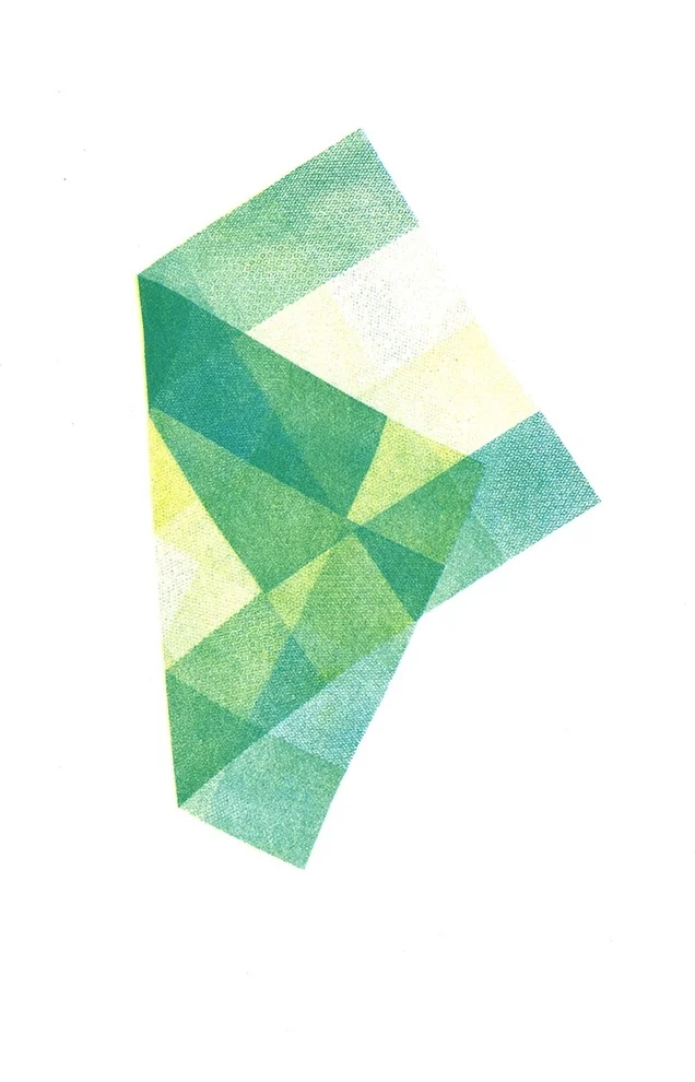 RISO on drawing paper 11’ x 17”