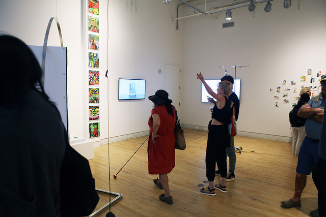 Curated by Jacquelyn Strycker, “Anything Could Happen at Anytime,” includes works by Leora Armstrong, Nicholas Bertozzi, Curtis Grynkewicz, Ezra Hubbard, Giulia Mangoni, Nicole Finley, Jason Mena, Maya Resheff and Isa Wang. The artists in this exhibition created works that imagined and responded to the unpredictable– illness, natural disaster, economic collapse and crises. They at once contemplated both the beauty and the inauspiciousness of the zen notion that control over our own fates is an illusion.