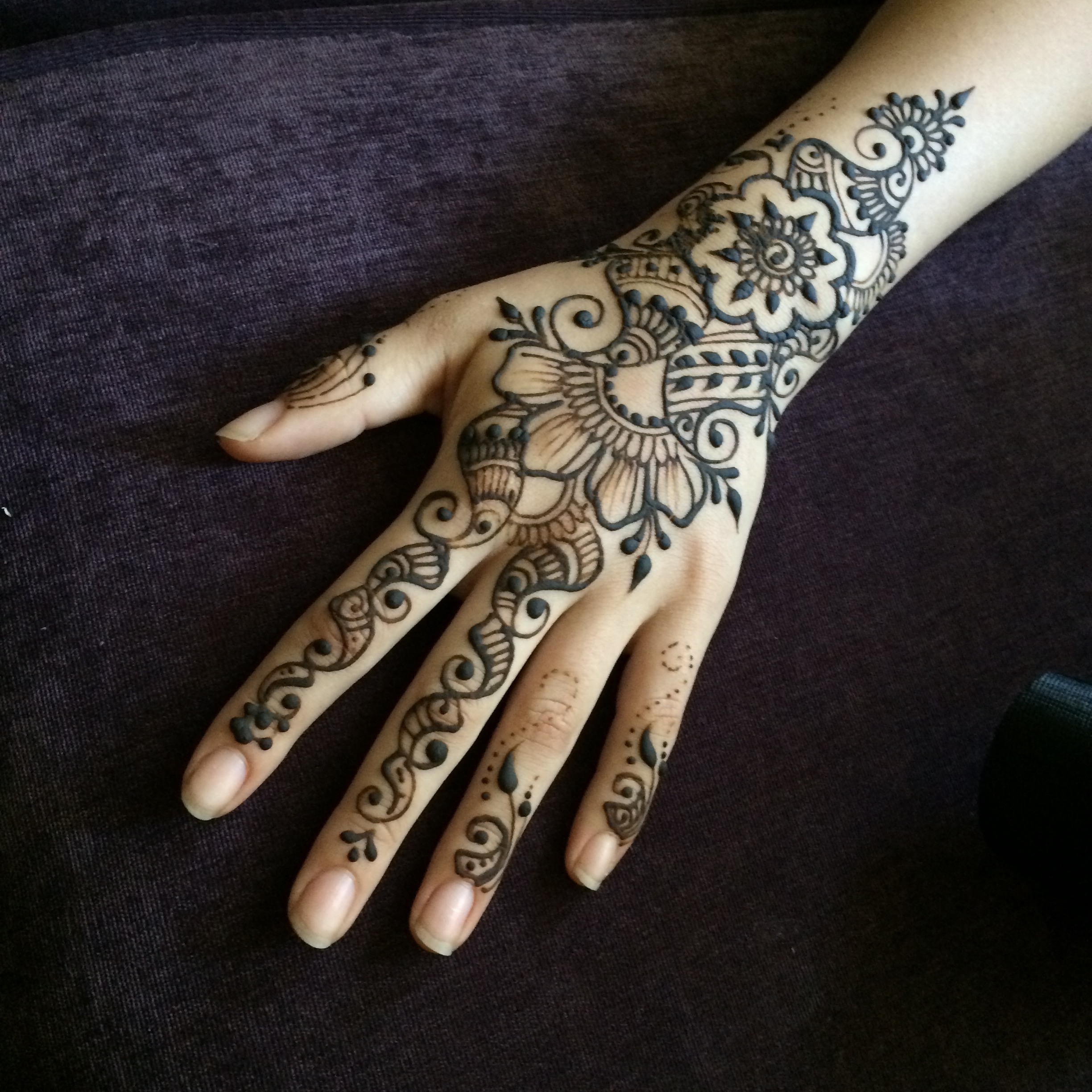 Hennaed Hands — Roving Horse Henna