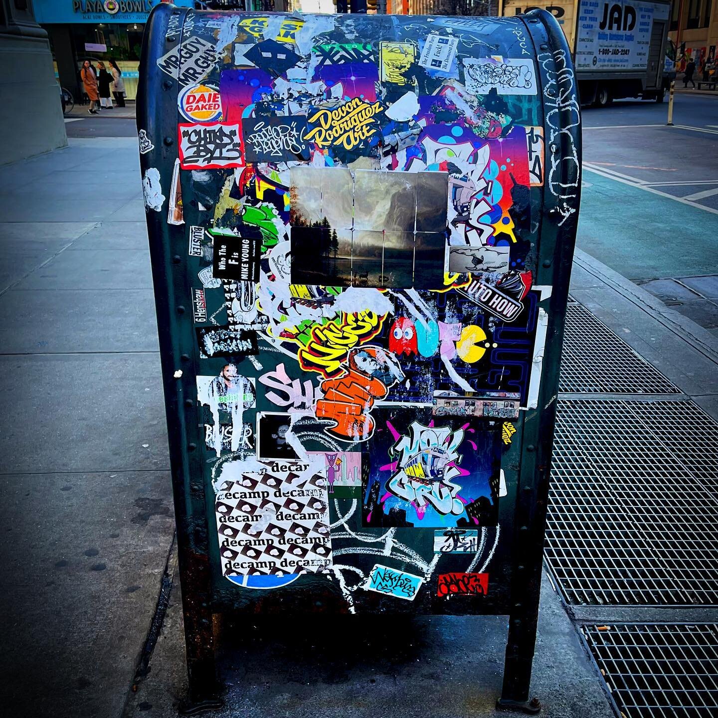 Got mail? #nyc #newyork #newyorkcity #stickers