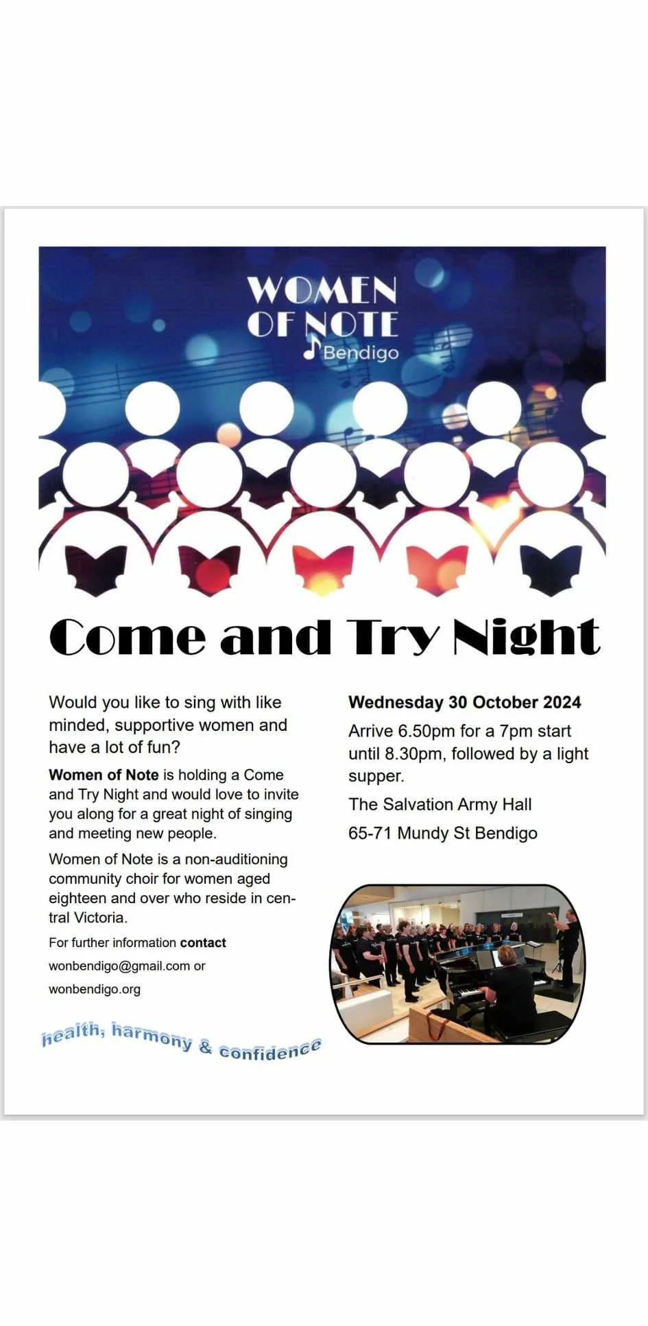 Come and Try Night - 30/10/2024