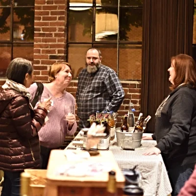 The Cheese & Cider Meet & Greet.
