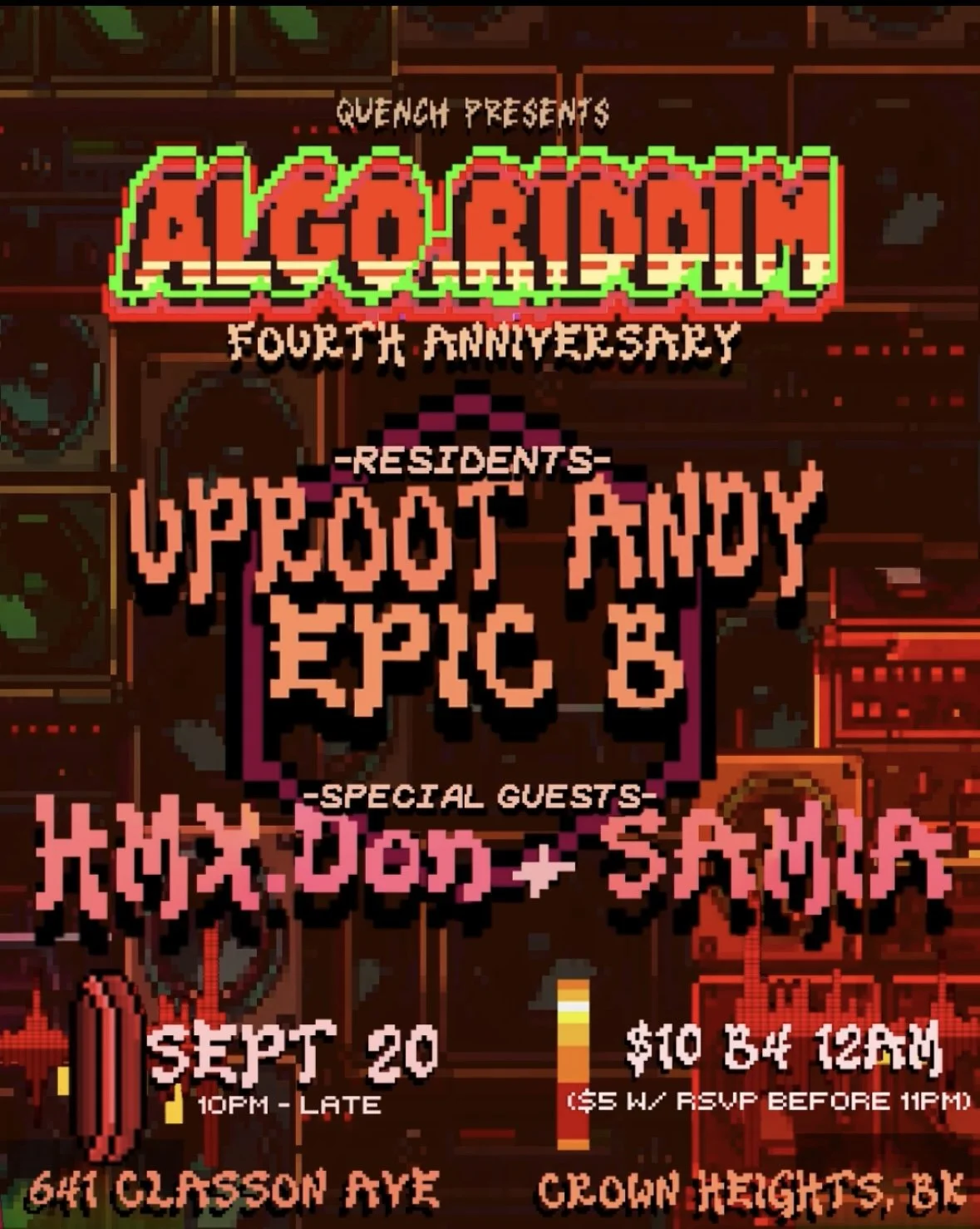 Algo Riddim: 4 Year Anniversary!!