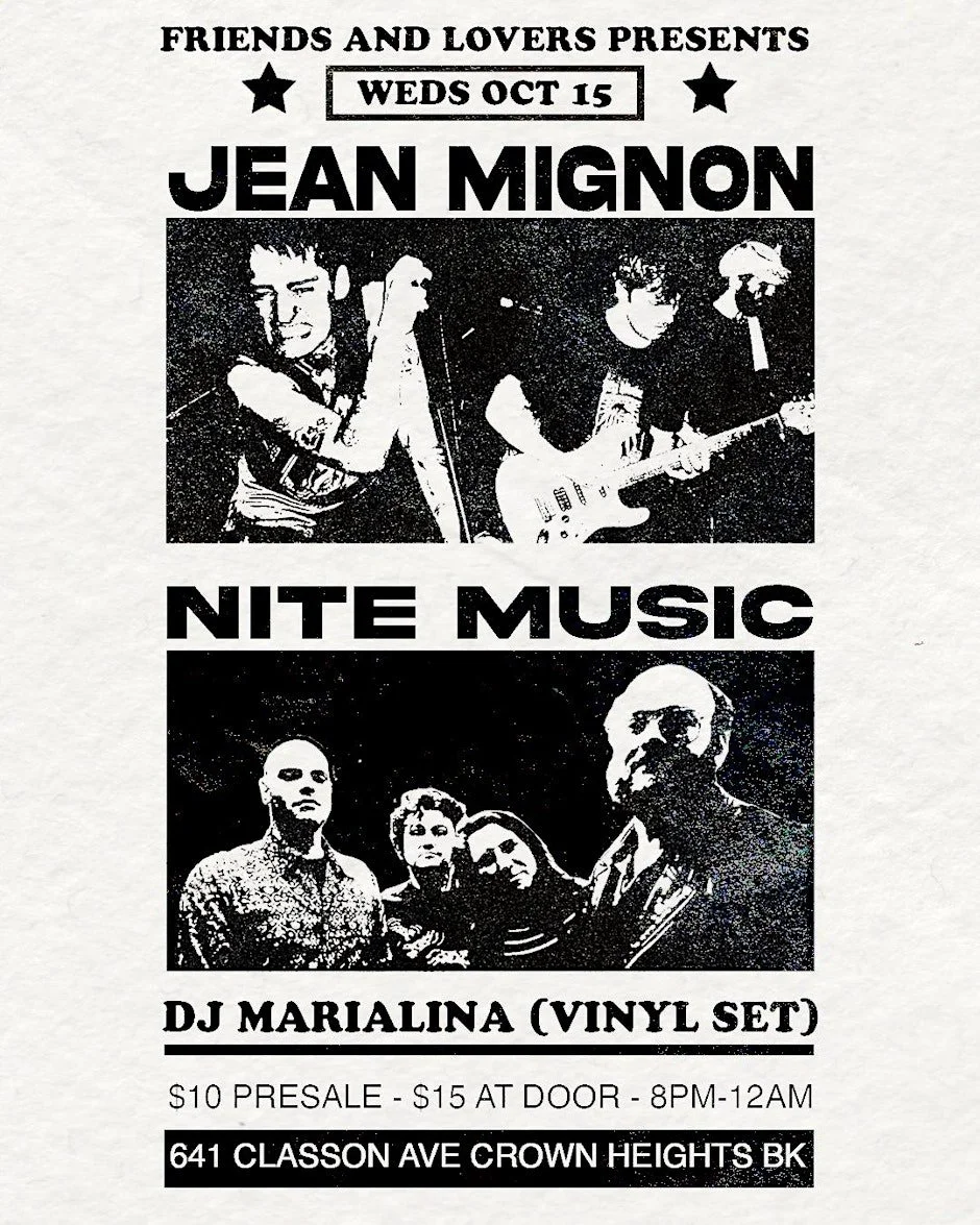 Punk.Soul.Sweat. Jean Mignon x Nite Music x DJ Marialina