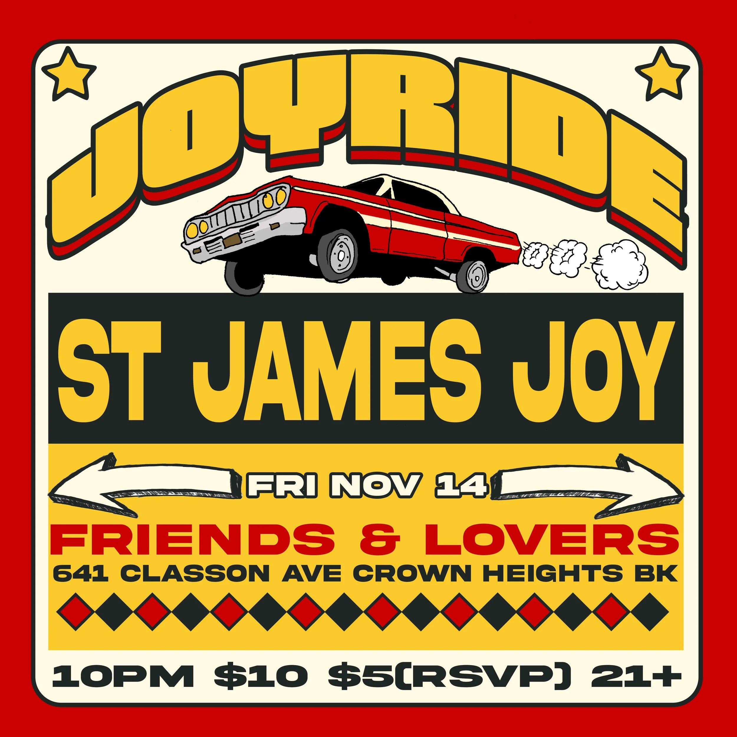 JOYRIDE: Saint James Joy &amp; Friends