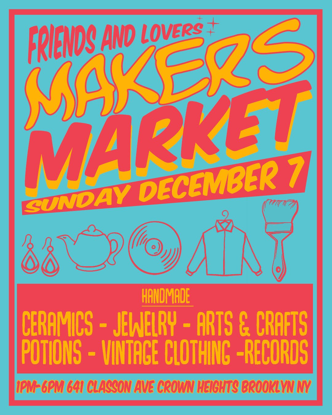 Friends &amp; Lovers Maker's Market