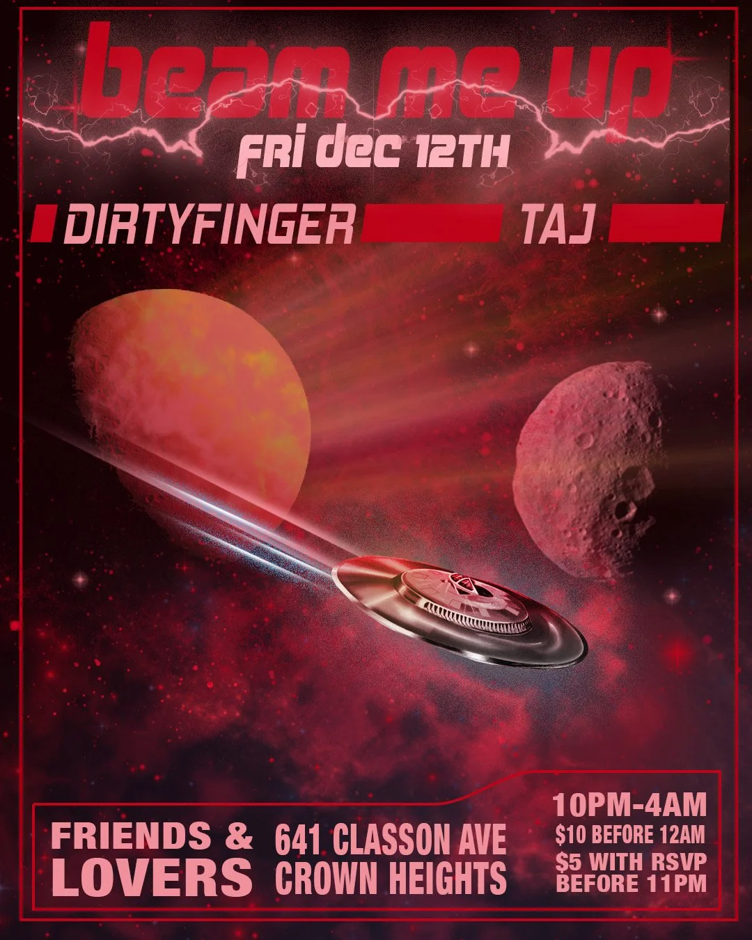 Beam Me Up feat. Dirtyfinger & Taj 