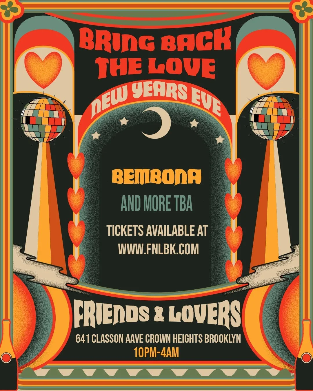 Bring Back Love NYE 2026 Celebration