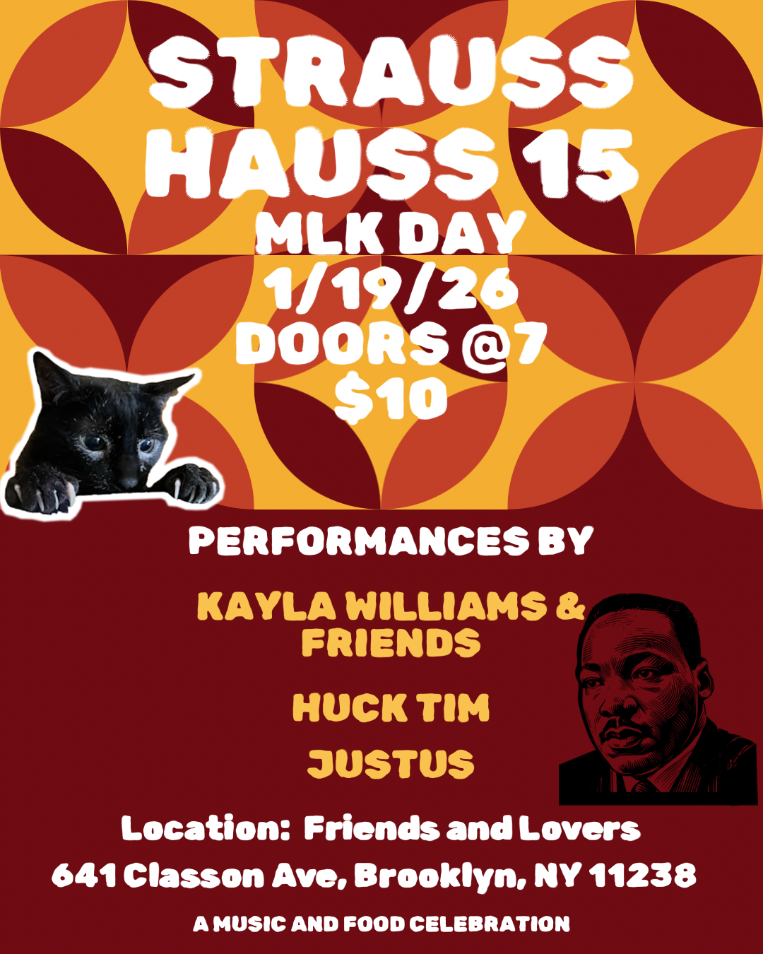 Strauss Hauss 15: MLK Day