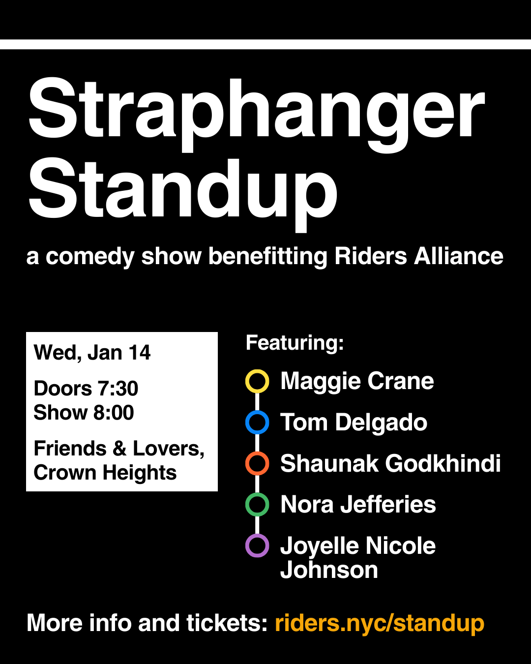 Straphanger Standup