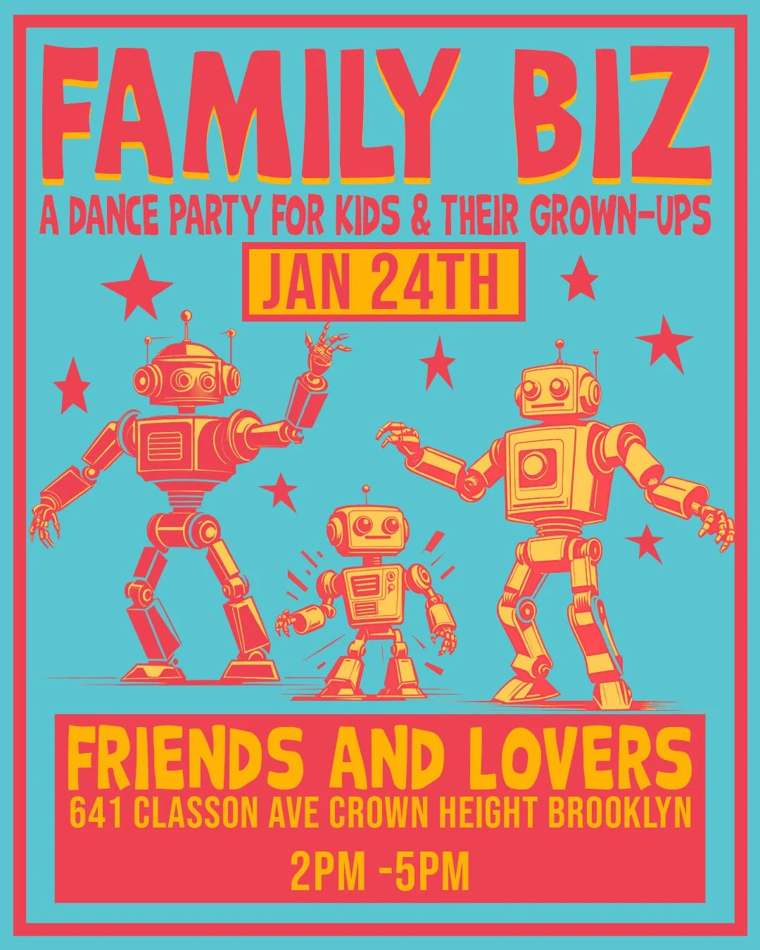 Family Biz: A Daytime Dance Party for Kids + Their Grown-Ups