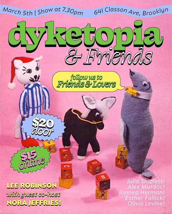 Dyketopia (Live Comedy)