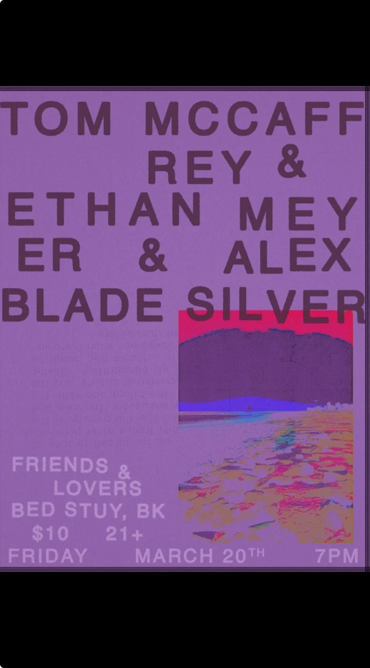 Tom Mcaff Ray x Ethan Meyer x Alex Blade Silver