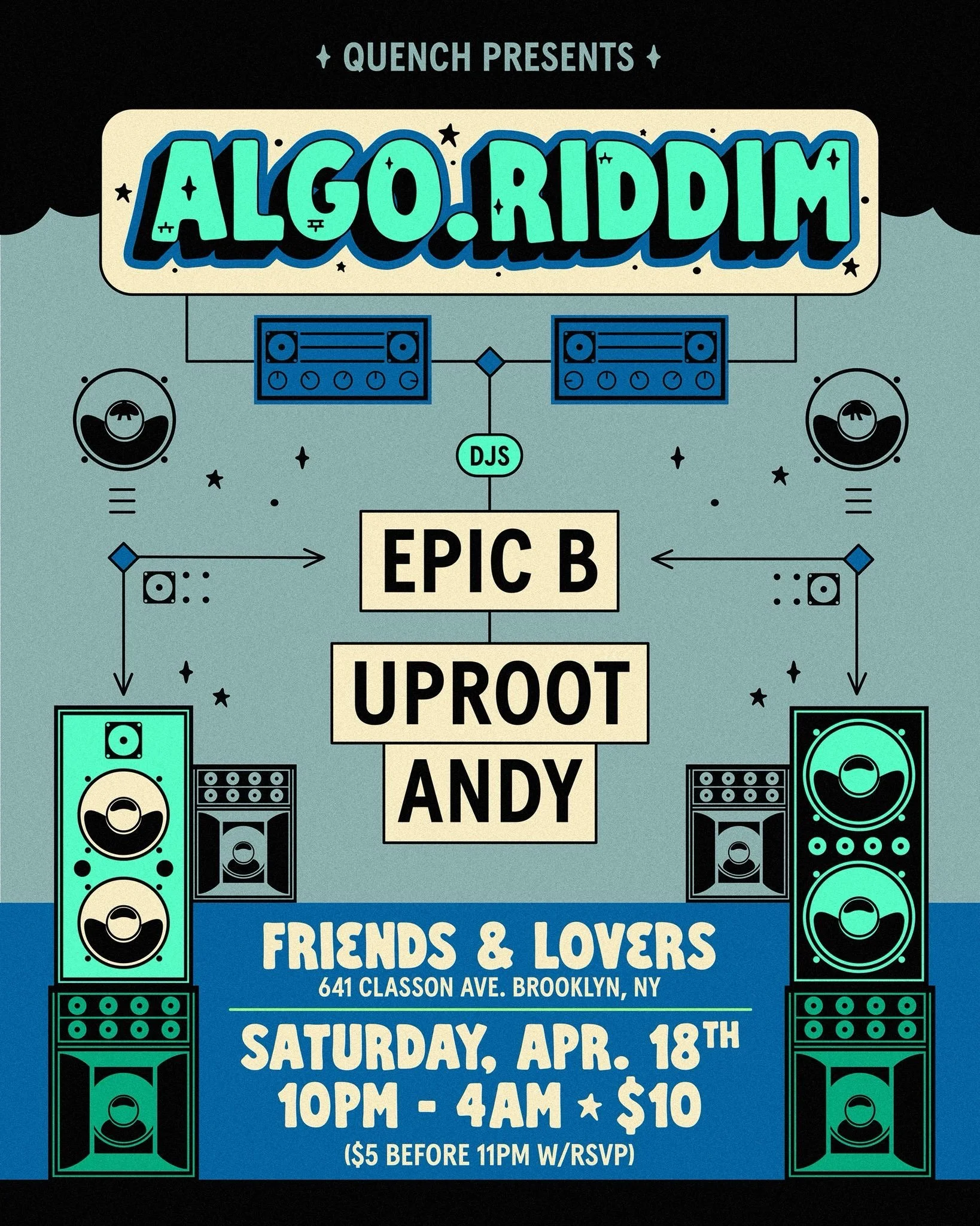 Quench Presents: Algo Riddim feat. Uproot Andy &amp; Epic B 
