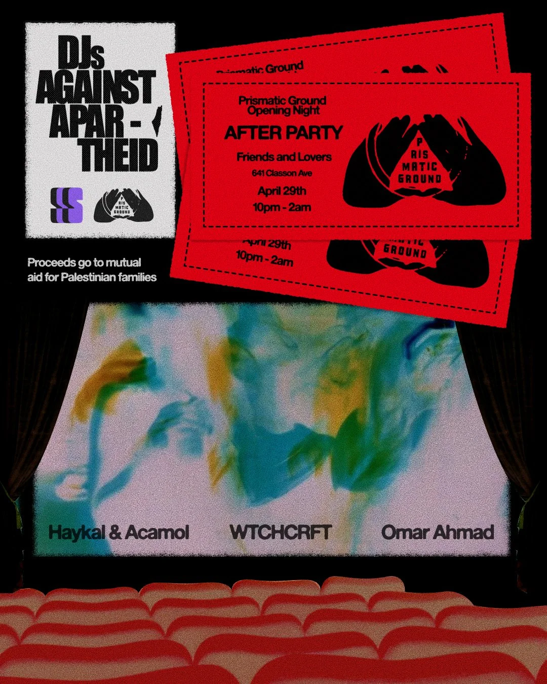 DJs Against Apartheid x Prismatic Ground