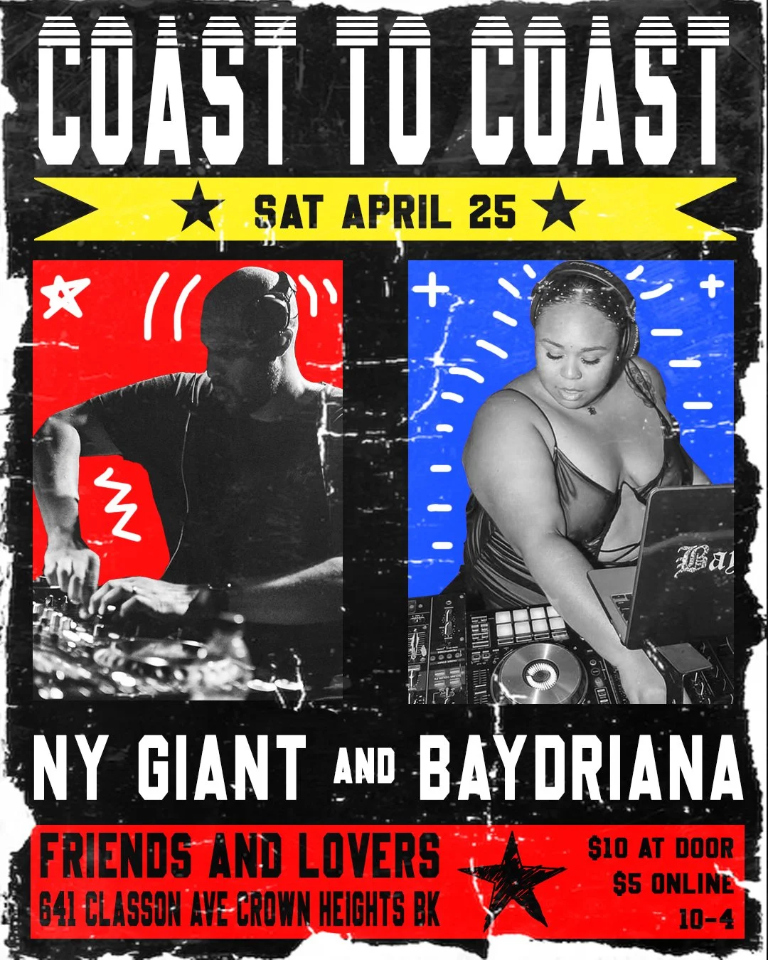 Coast to Coast w/ DJ NY Giant &amp; BayDriana 