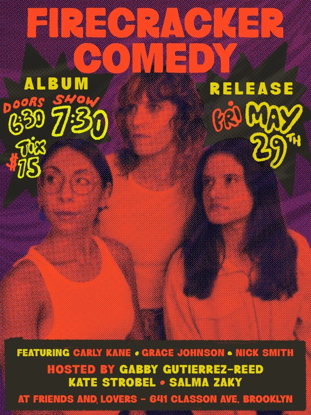 Firecracker Comedy - Album Release Show