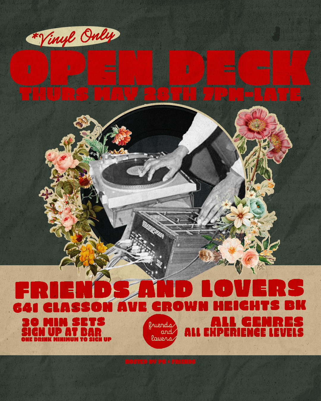 VINYL ONLY OPEN DECK