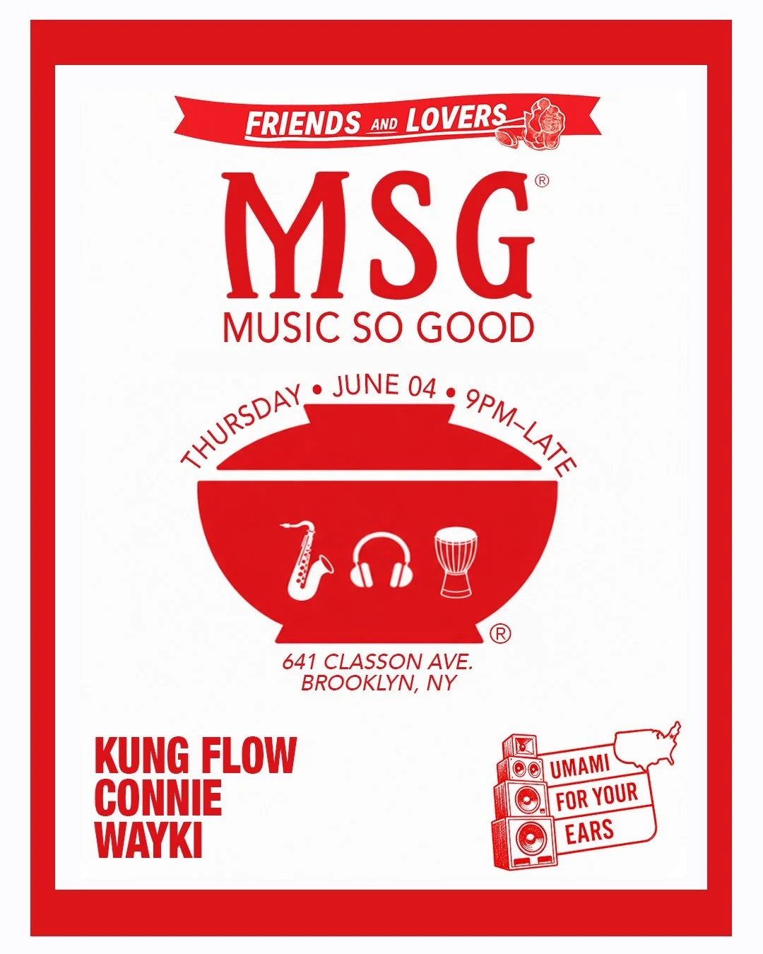 MSG (Music so good)