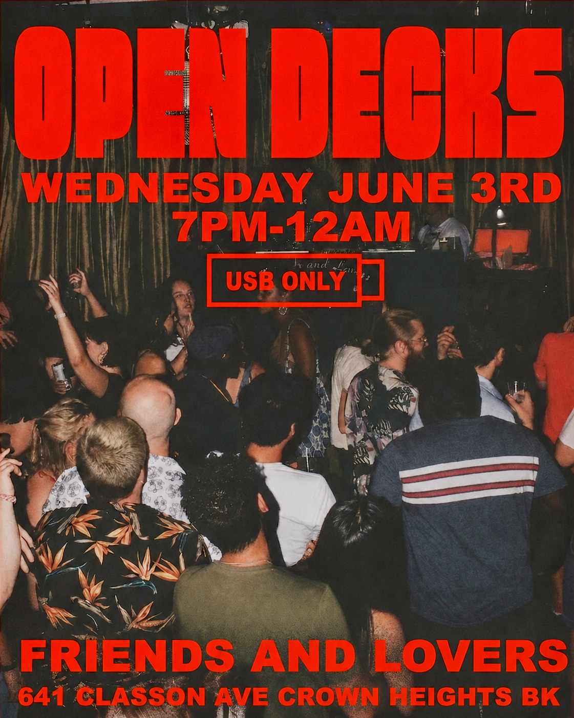 Open Decks: USB ONLY