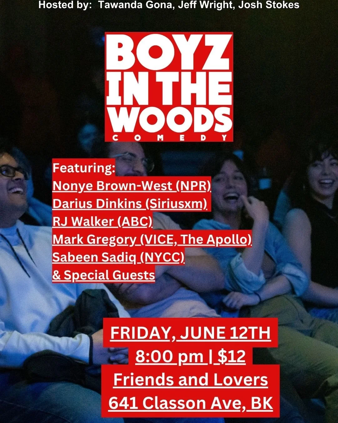 Boyz in the Woods (Live Comedy) (Copy)