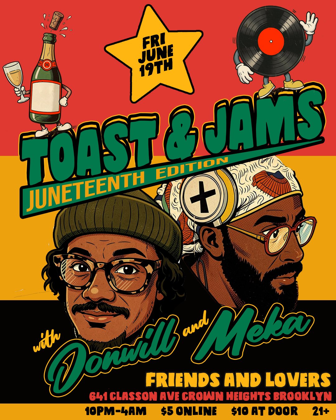 Toast &amp; Jams Juneteenth Edition