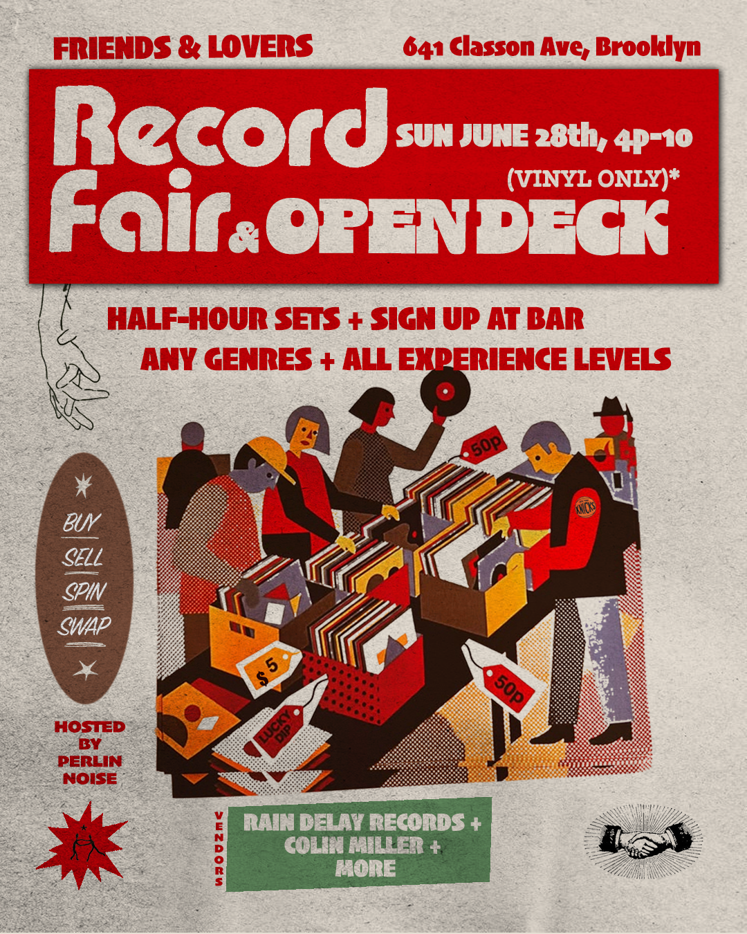 Record Fair &amp; Vinyl Open Decks 