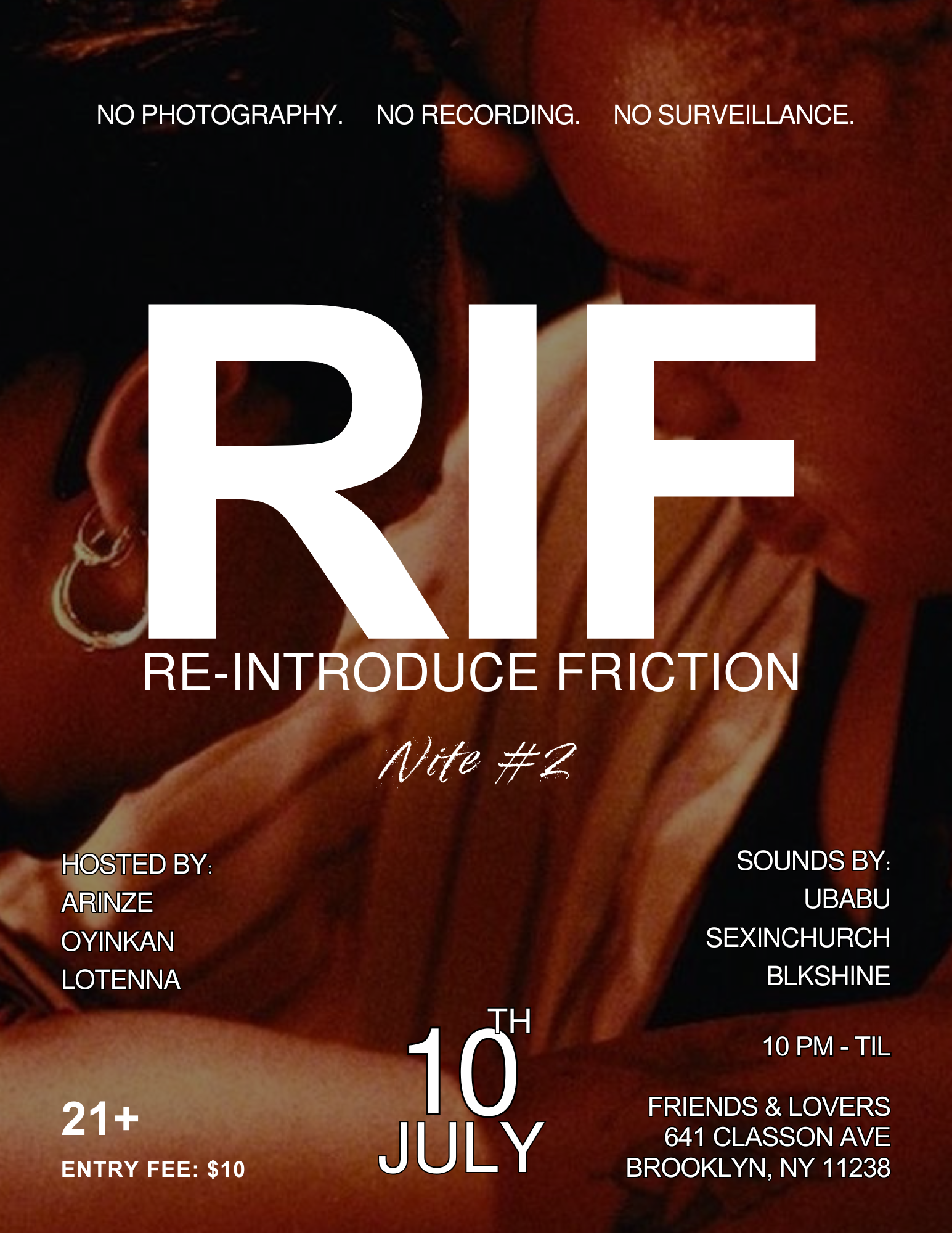 Re-Introduce Friction (RIF)