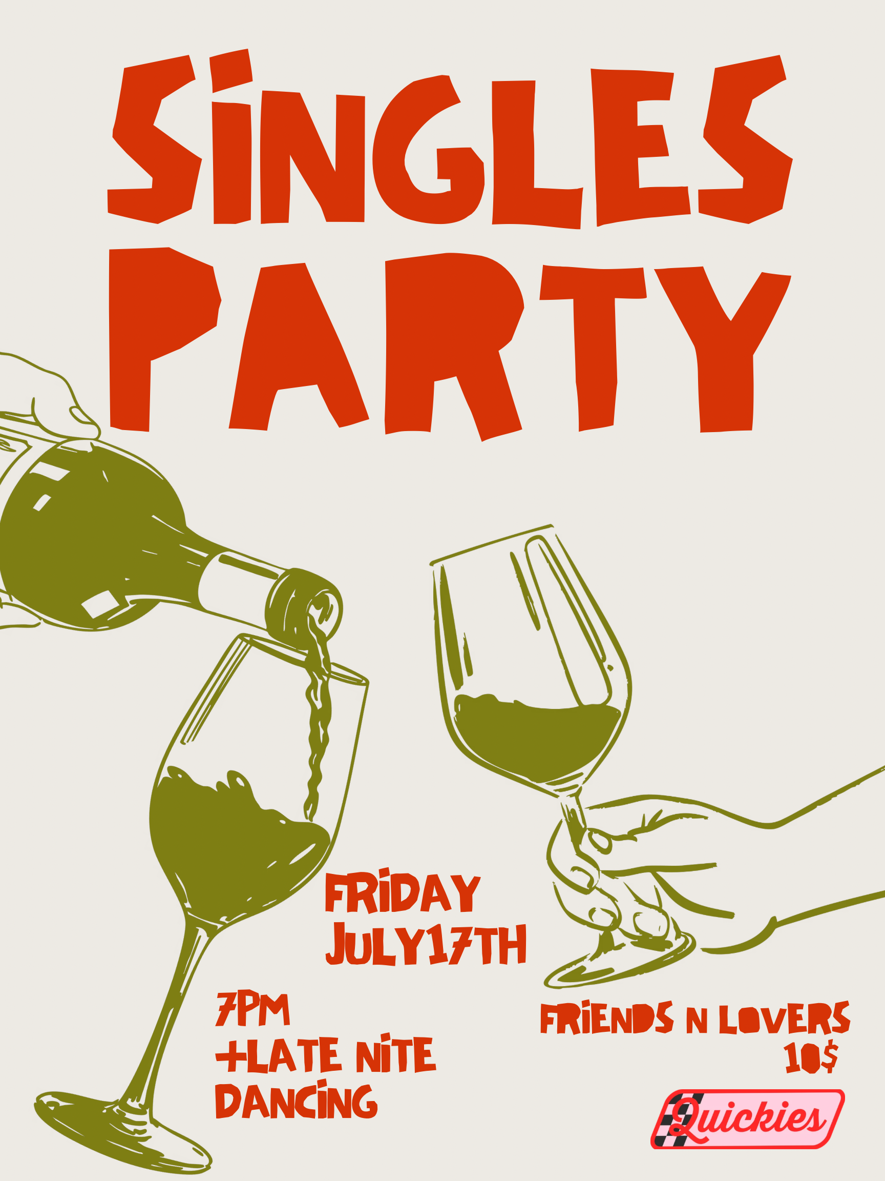 Quickies: Singles Event 