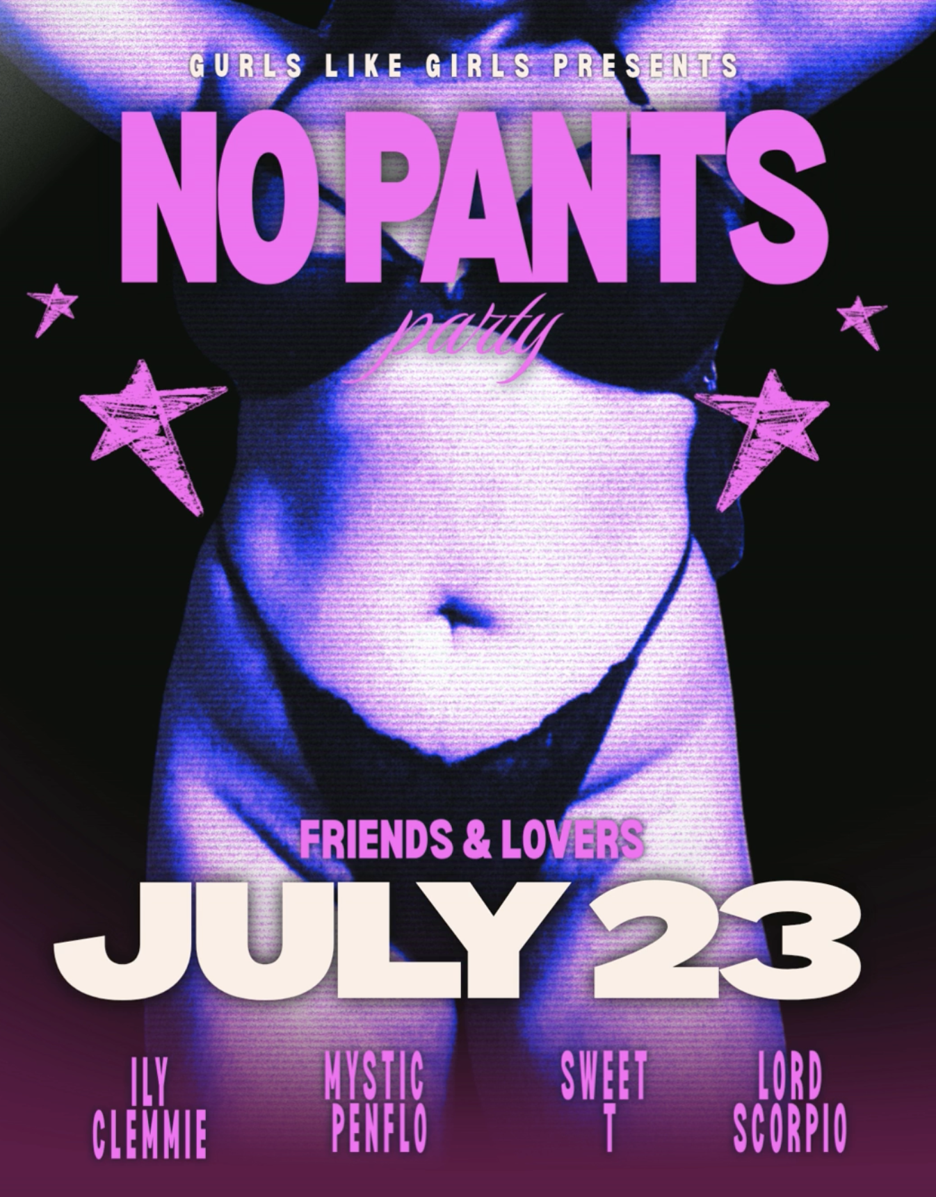 Gurls Like Girls Presents: No Pants Party 