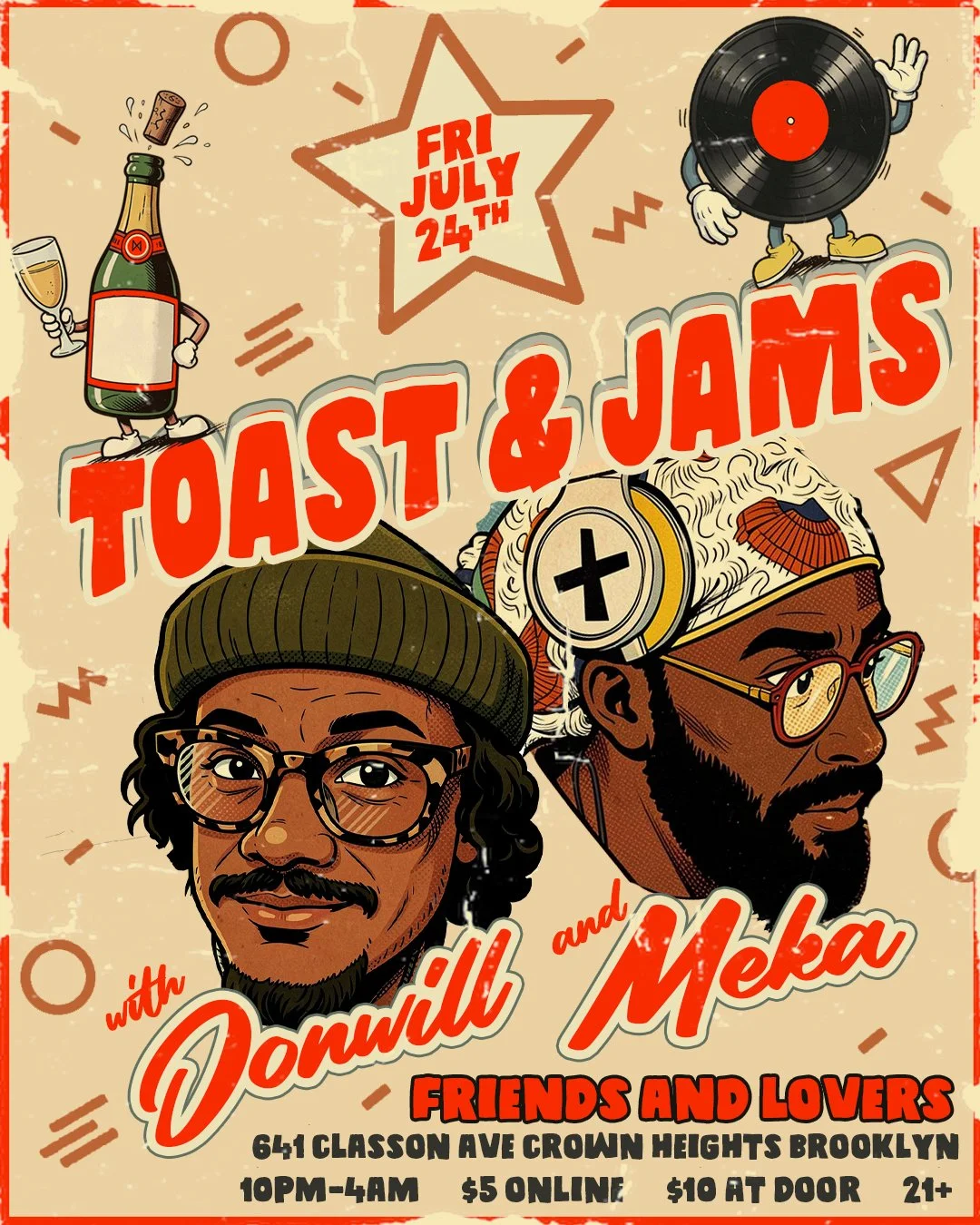 Toast &amp; Jams w/ Donwill &amp; Meka 