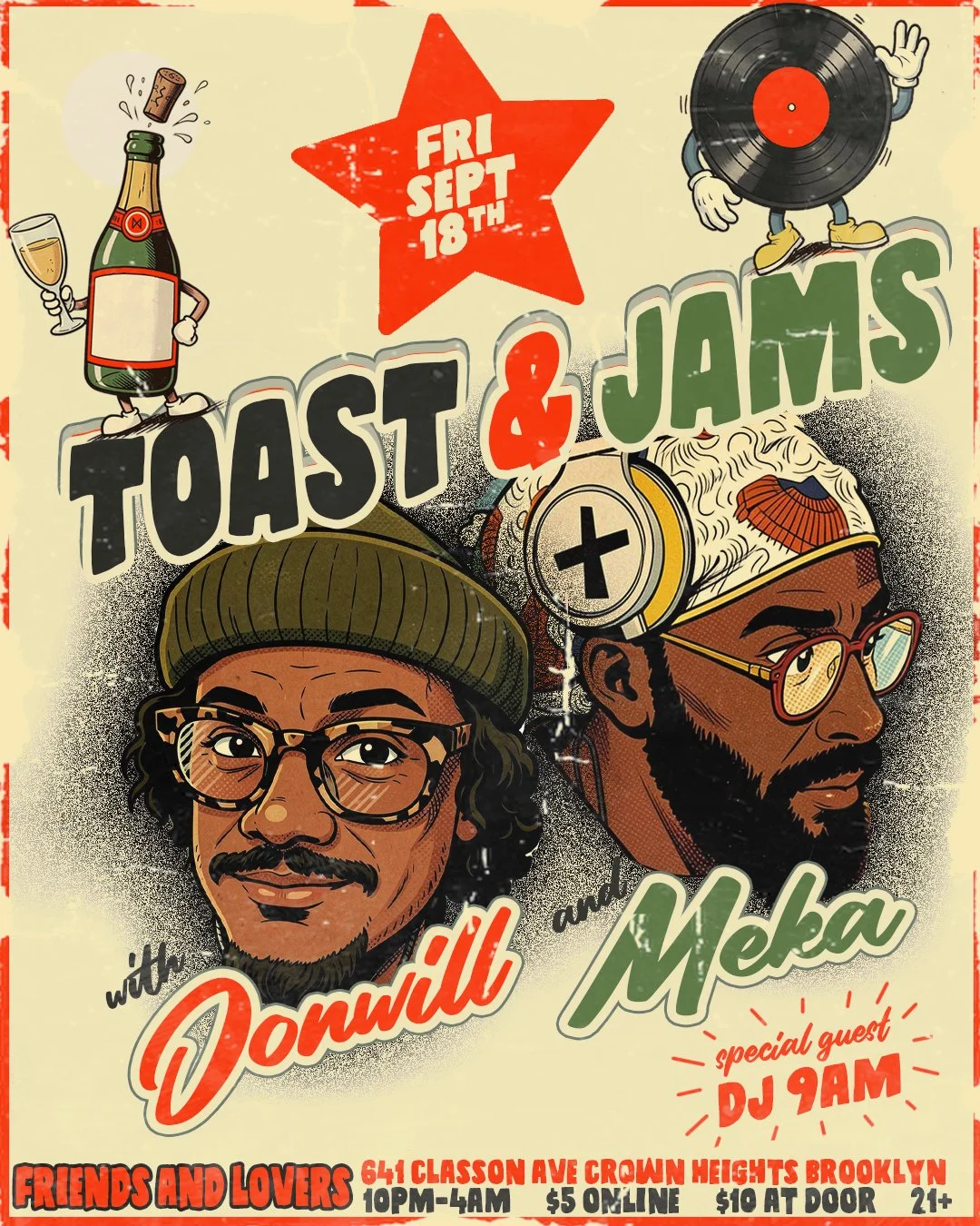 Toast & Jams 