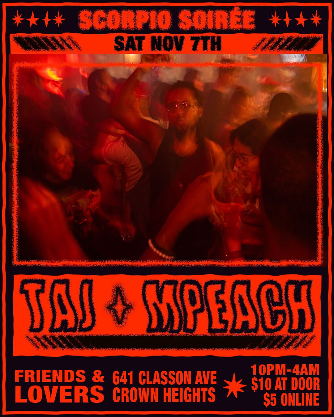 Scorpio Soiree: Disco, Soul, Funk, & More