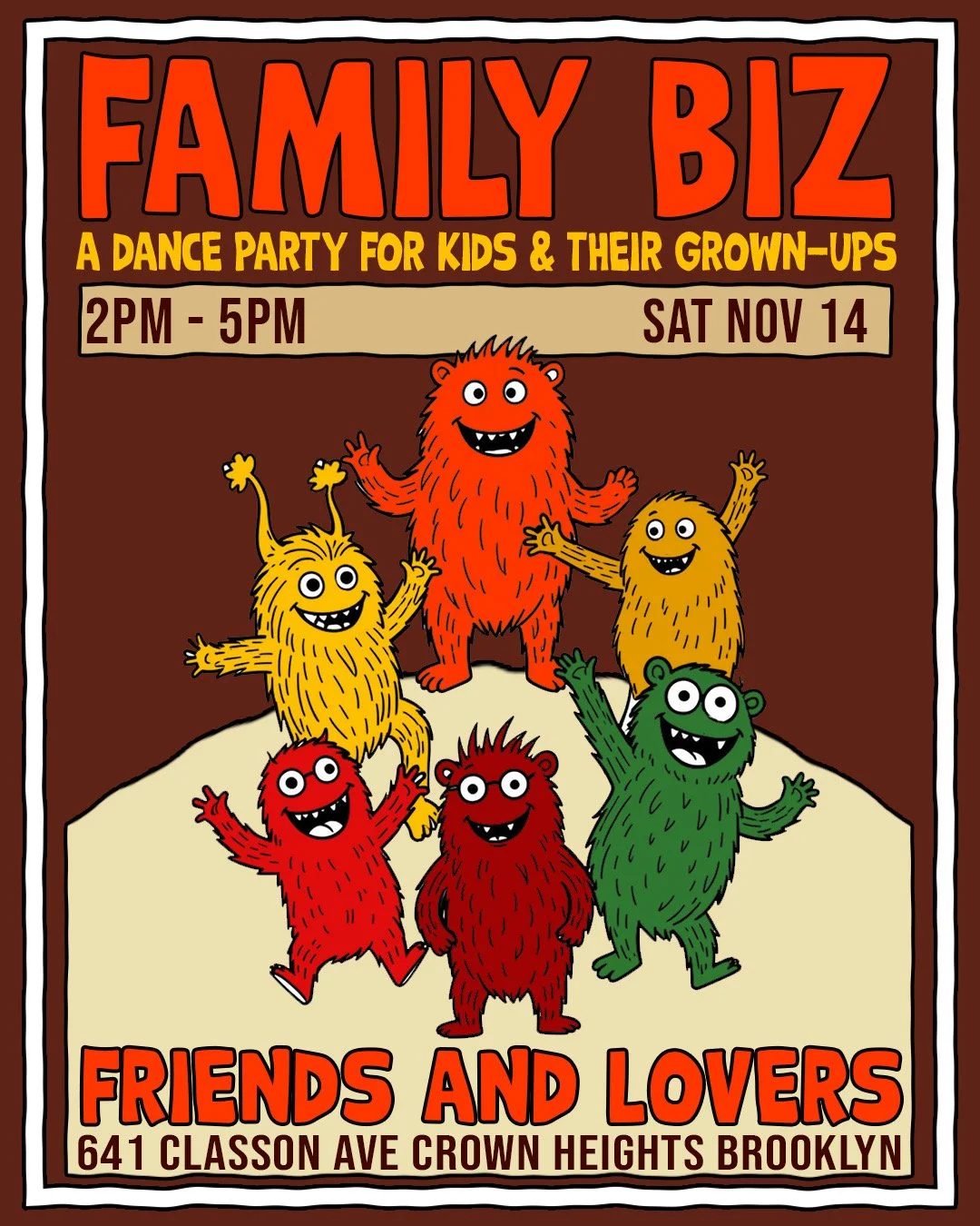 Family Biz: A Dance Party for Kids &amp; Their Grown-Ups 