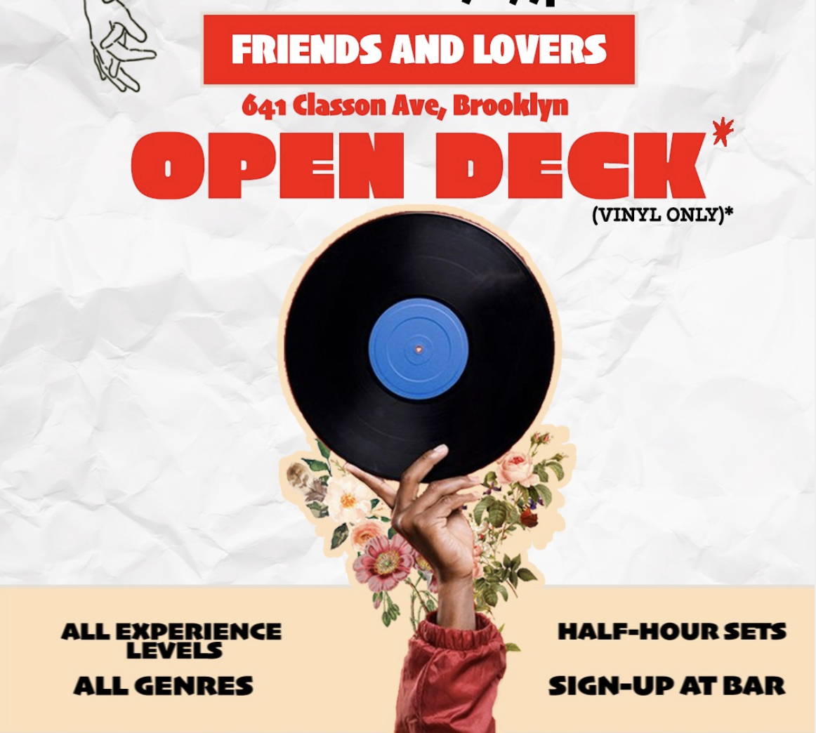 Vinyl Only Open Decks 