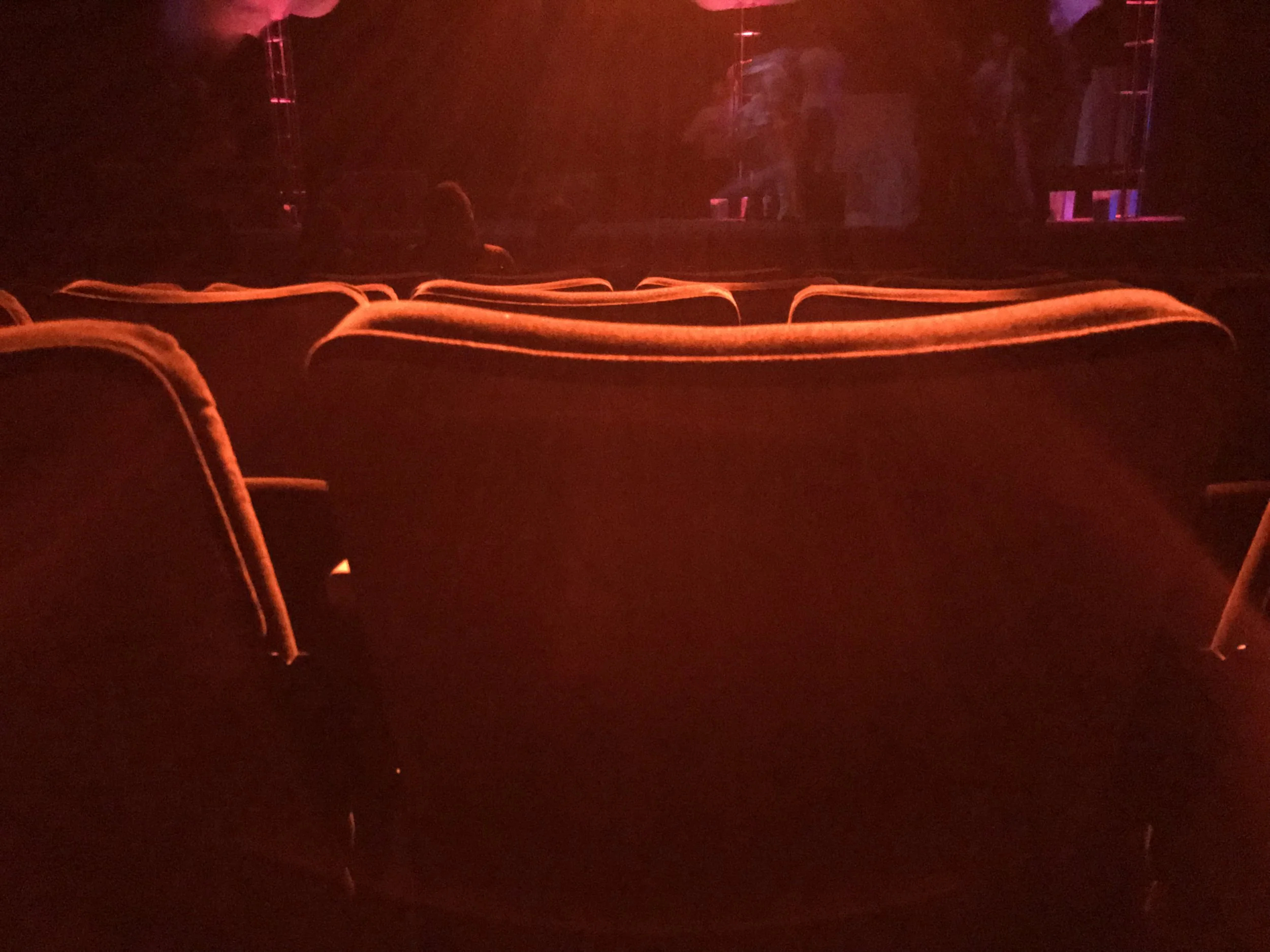 Chaffey’s theater is new and improved. It now has the capacity to engage the audience onstage and offstage. Photo by Nadine Hale Hautea.