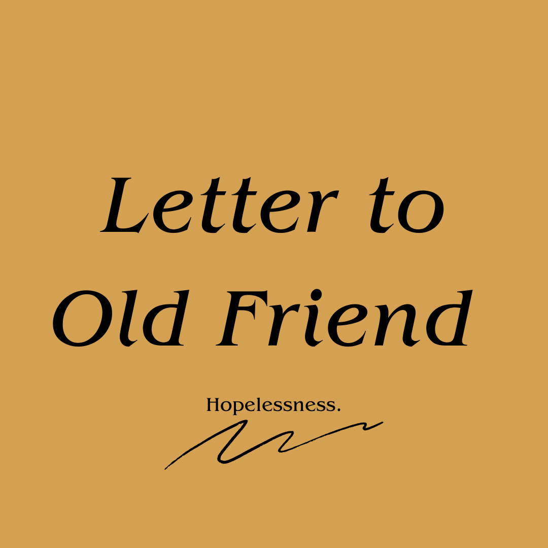 Letter To Old Friend The Breeze Letter to old friend the breeze
