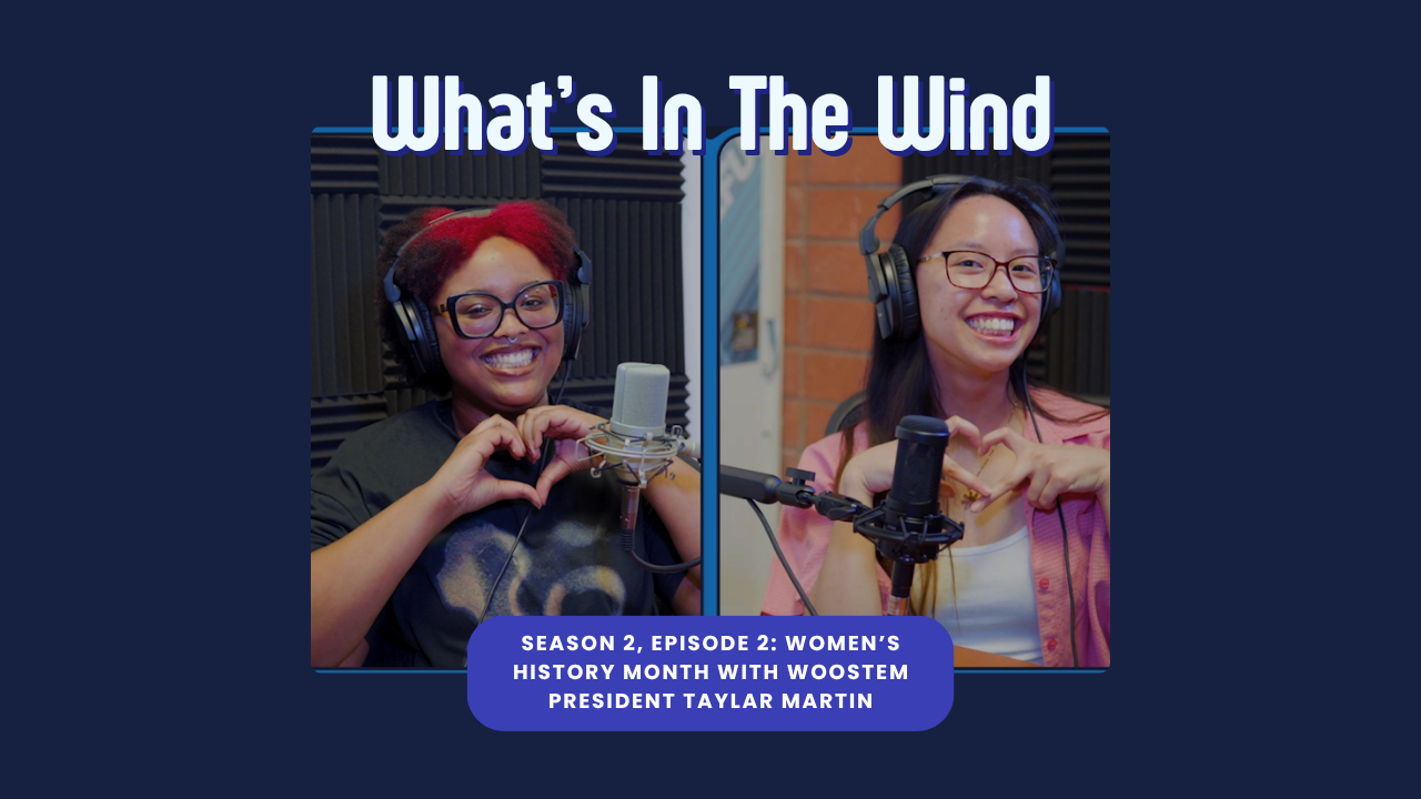 What's In the Wind, Season 2, Episode 2: Women's History Month with WooSTEM President Taylar Martin