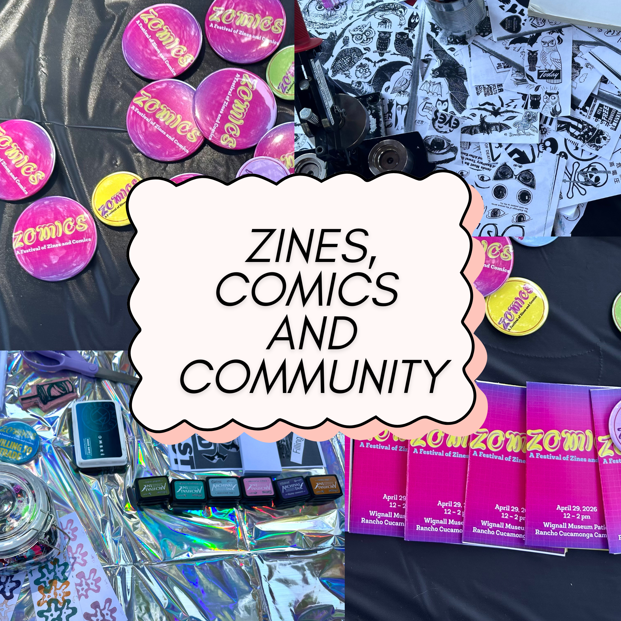 Zines, Comics and Community