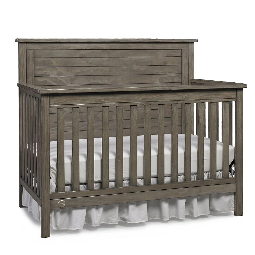 Fisher-Price Quinn Gray Full Panel Convertible Crib