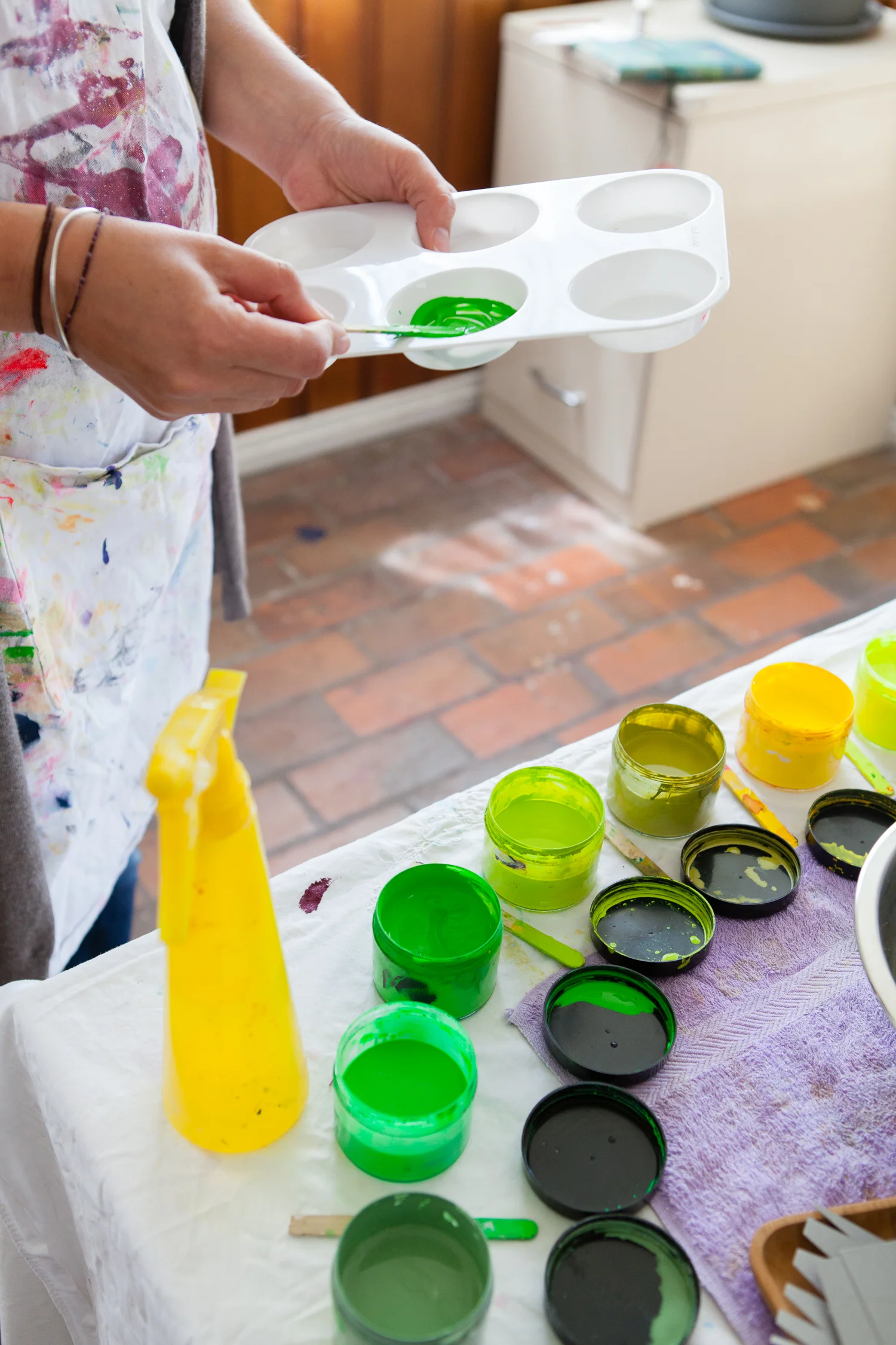 An abundant spectrum of colours to choose from