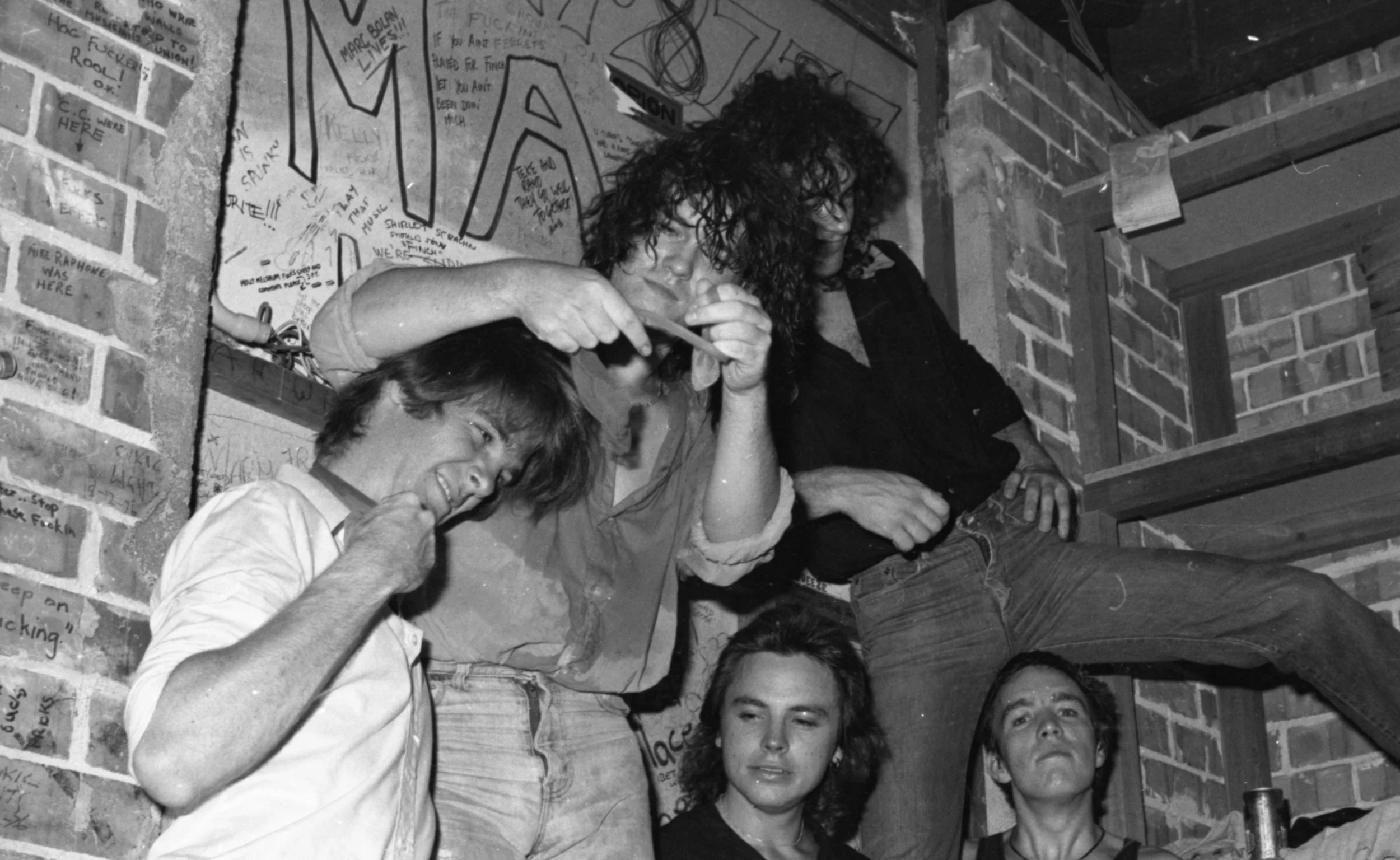  Cold Chisel Backstage 1978 