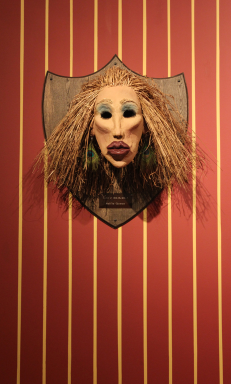 Kyle Bustin, Selfie Queen , Mixed Media, The Rooms Provincial Gallery, St. John's, NL, 2014