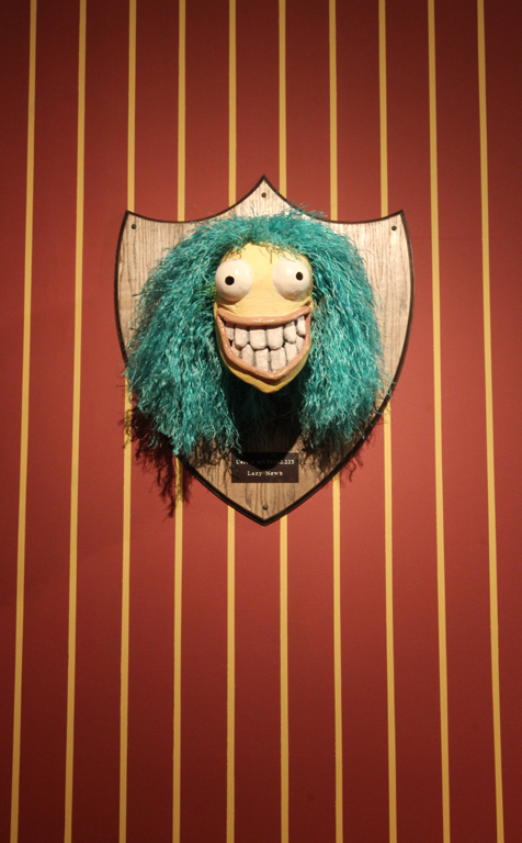 Kyle Bustin, Lazy Newb , Mixed Media, The Rooms Provincial Gallery, St. John's, NL,2014