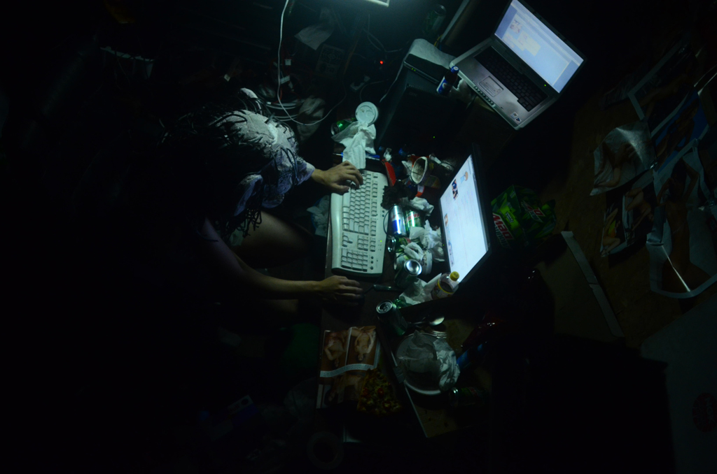 Kyle Bustin, There's a Troll in the Dungeon , Digital Photograph, The Rooms Provincial Gallery, St. John's, NL, 2014