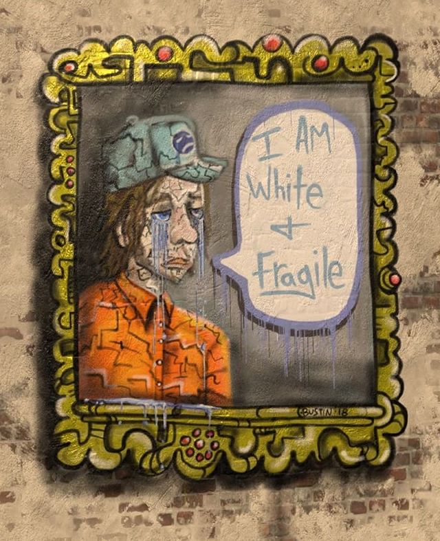 Crying my white tears cuz I'm delicate like porcelain. #whitetears #whitefragility #constantlylearning #contemporaryart #contemporarypainting #canadianart #canadianartist #painting #digitalpainting #kylebustin #colonialwhitemale #virtualreality #ocul