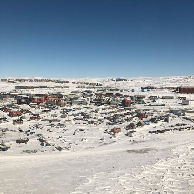 Frozen in Frobisher bay #iqaluit #arttechnician #workwork