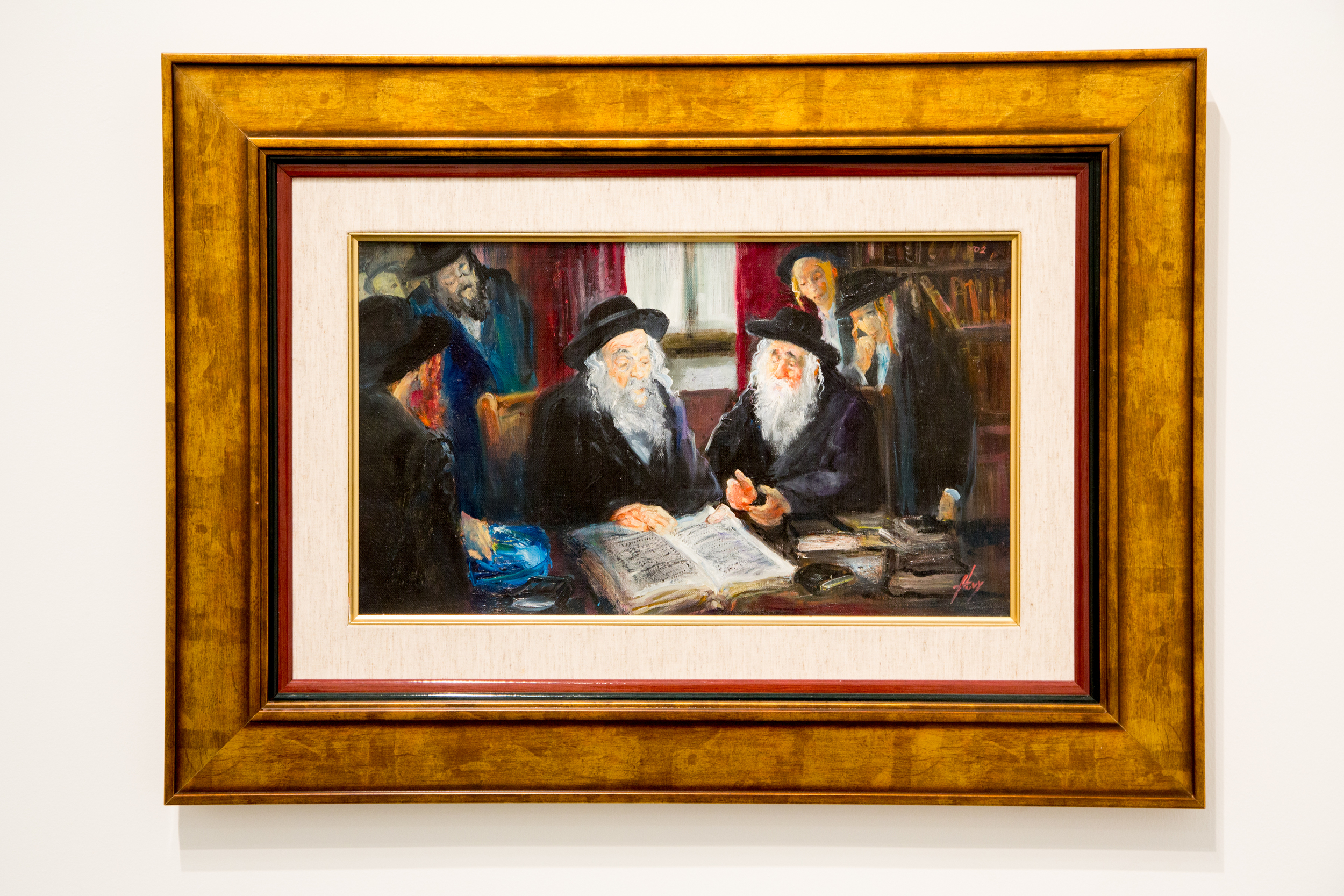 “Talmudic Study,” 2000