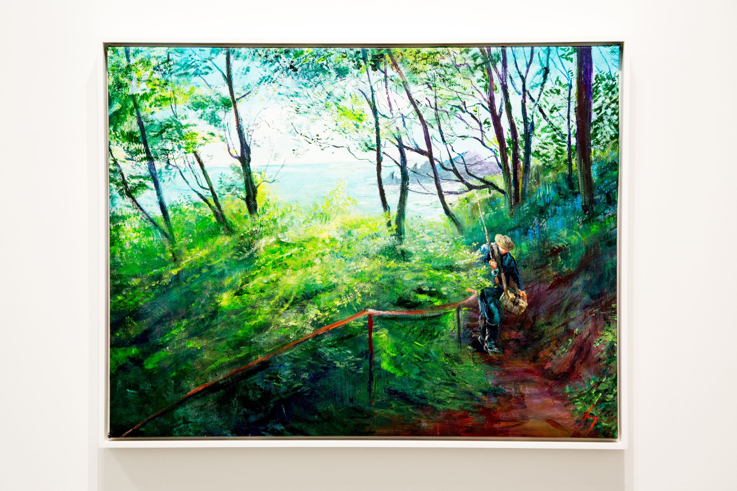 “The Fisherman,” 1990